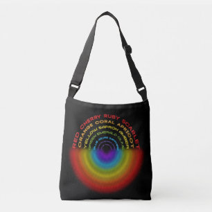 sac carrosserie en texte arc-en-ciel