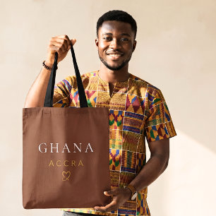 Sac chic Accra Monogram Design-Cadeau Afrique de l