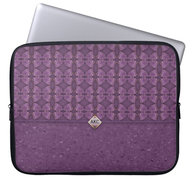 Sac Clutch violet profond (Devant)