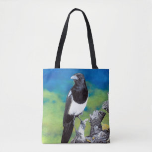 Sac coloré de Corvid de pie