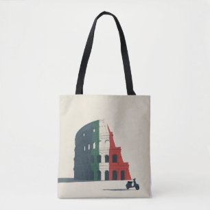 Sac Colosseum Tricolore - Vespa Italien