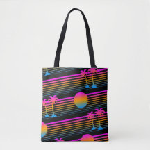 SAC COREY TIGER RÉTRO 80s PALMIERS