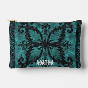 Sac cosmétique Blue Goth / Coque au crayon / Sac d