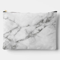 Sac cosmétique en marbre gris