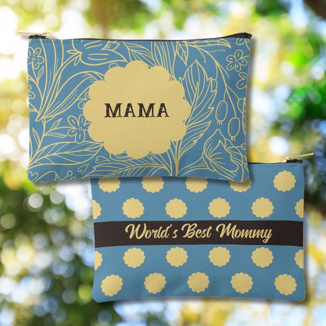 Sac cosmétique personnalisé à impression florale s (Créateur téléchargé)