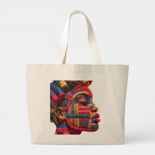 Sac Coton pour Femmes Noires Colorées à Célébrer