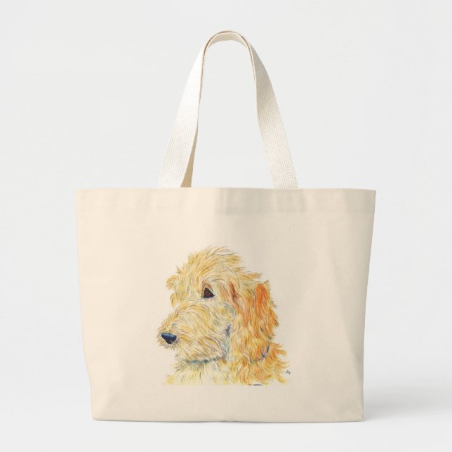 Sac crème de Labradoodle #2 (Devant)