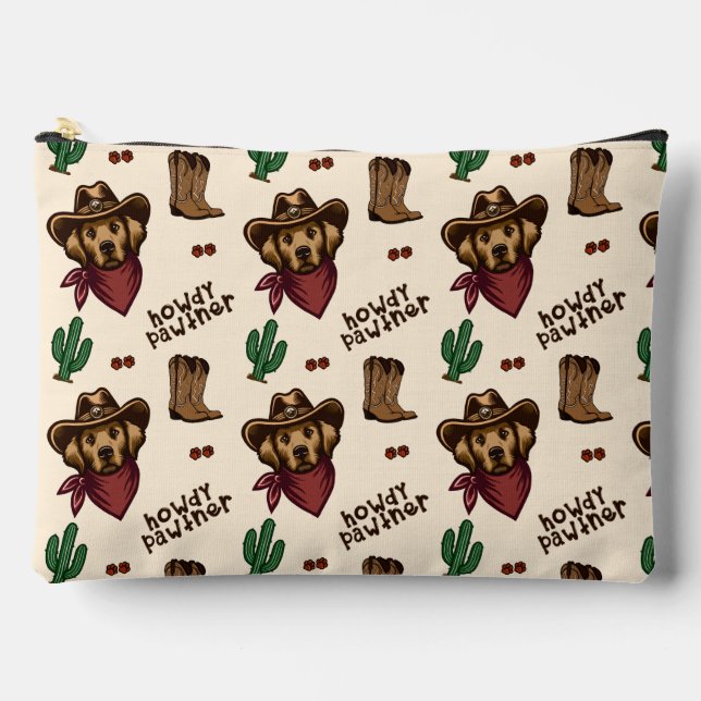 Sac d'accessoires Howdy Pawtner - Grand (Recto)