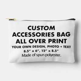 Sac d'accessoires personnalisés tout sur impressio