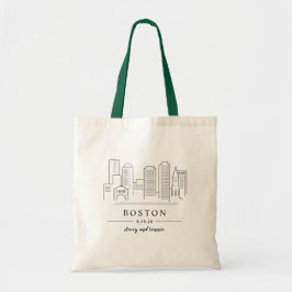 Sac d'accueil de mariage de Boston