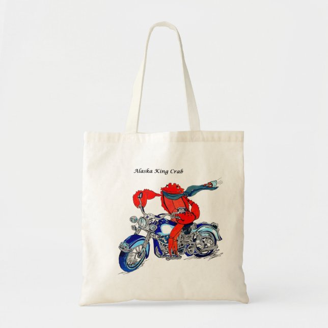 Sac d'achat de crabe et de moto Alaska King (Devant)
