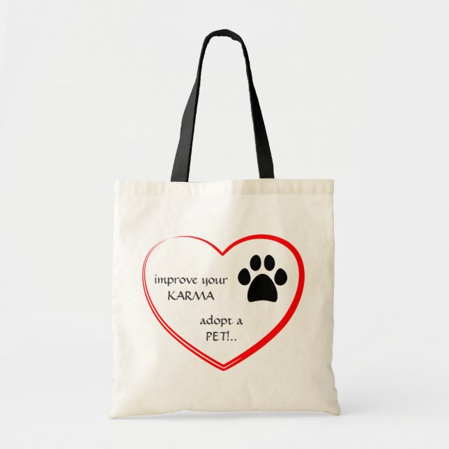 Sac d'adoption d'animal familier (Devant)