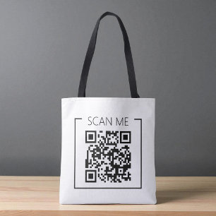 Sac d'affaires QR Code Scan Me Minimaliste