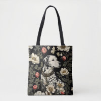 Sac Dalmatien Élégant Inspiré de William Morris