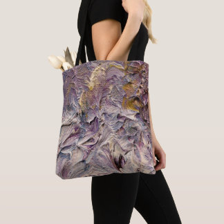 Sac d'art abstrait Lilac et violet