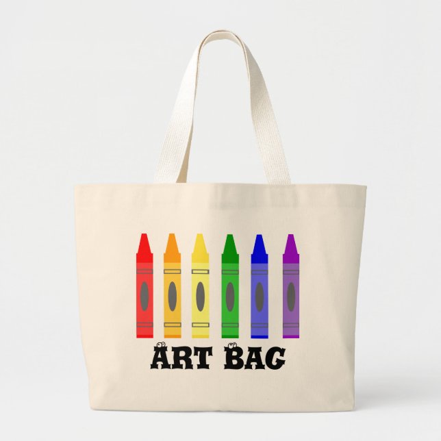 Sac d'art artiste Crayon (Devant)
