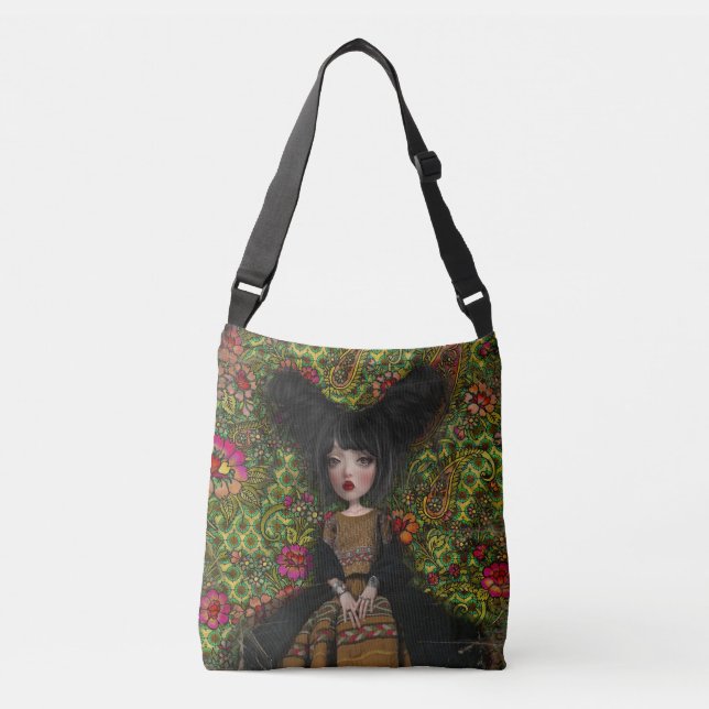 Sac d'art de Fourre-tout - Frida a inspiré 5 (Devant)