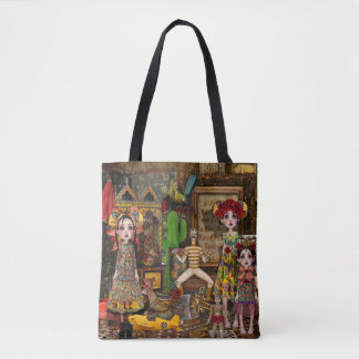 Sac d'art de Fourre-tout - Mexique Frida inspiré