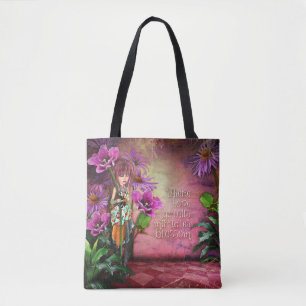 Sac d'art de Fourre-tout - où l'espoir élève la