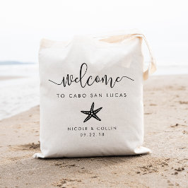 Sac de bienvenue de mariage de destination | Épée