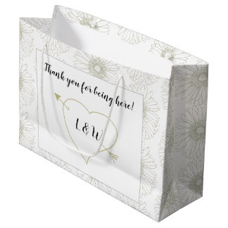 Sac de bienvenue du Mariage Heart n Daisy