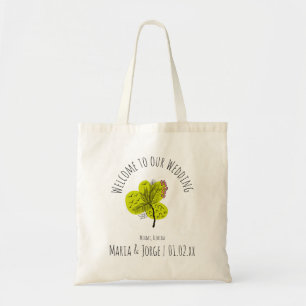 Sac de bienvenue mariage palmier Art