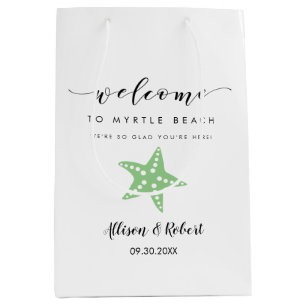 Sac de bienvenue Starfish, Hôtes de mariage Destin