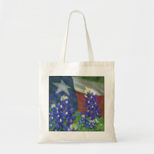 Sac de bluebonnets de drapeau du Texas