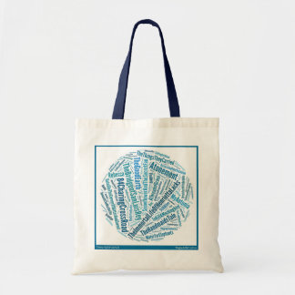 Sac de bookclub de fourre-tout de métier de fil de
