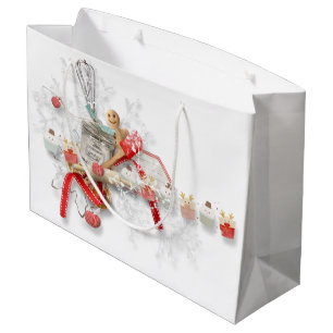 Sac de cadeau de collage de cuisine de pain