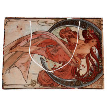 Sac de cadeau de danse d'Alphonse Mucha