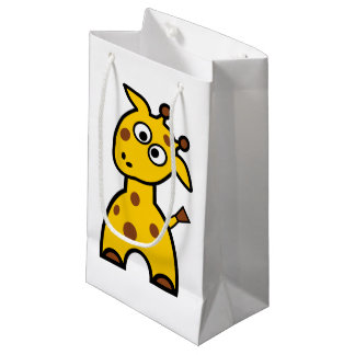 Sac de cadeau de girafe