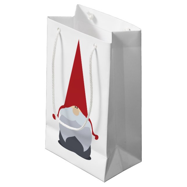 Sac de cadeau de gnome de Noël (Devant Angle)