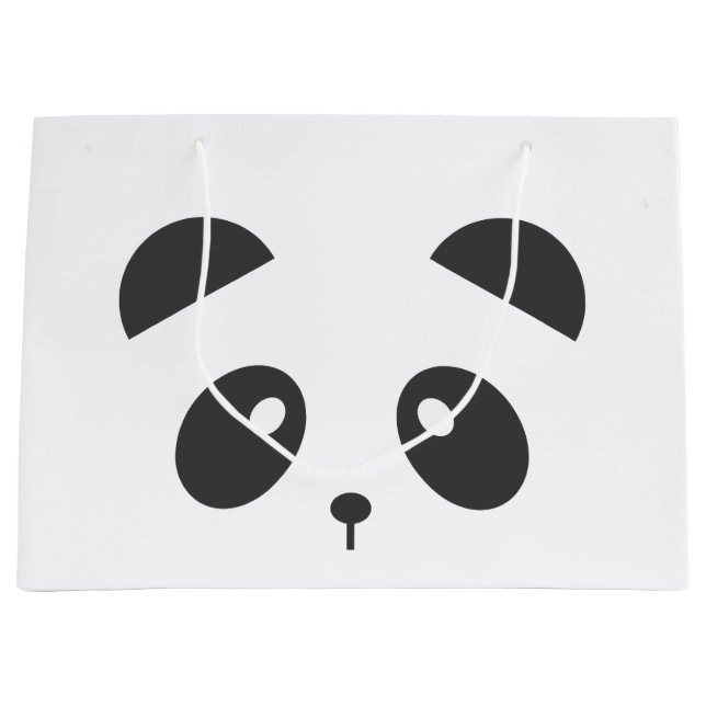 Sac de cadeau de panda (Devant)