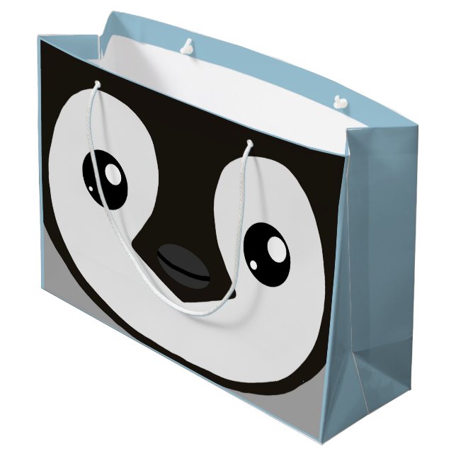 Sac de cadeau de poussin de pingouin d'empereur (Dos Angle)