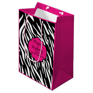 Sac de cadeau de roses indien d'impression de