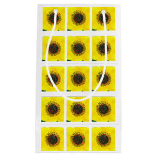 Sac de cadeau de tournesol de vacances