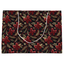 Sac de cadeau de vacances luxueux