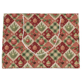 Sac de cadeau de vacances luxueux