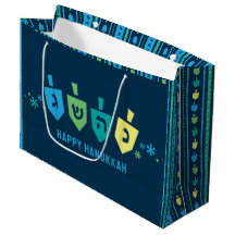 Sac de cadeaux pour la fête de Hanoucca avec toupi