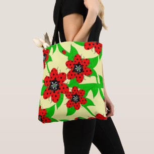 Sac de carrosserie à fleurs de Ladybug