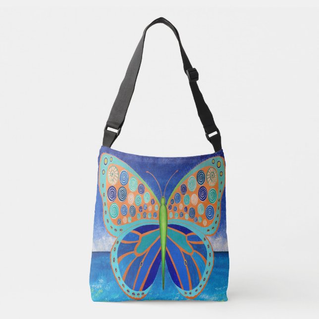 Sac de carrosserie du papillon bleu (Devant)