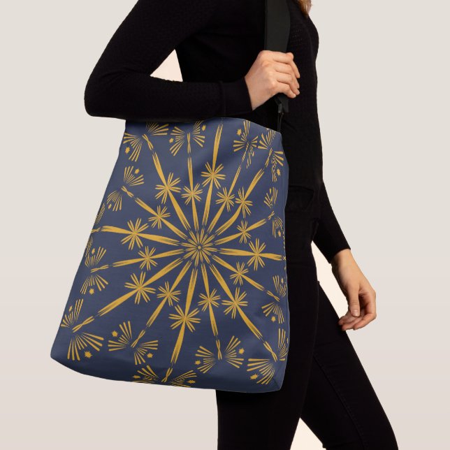 Sac de carrosserie rétro Mandala Midnight (2 taill (De près)