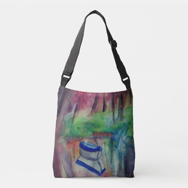 Sac de carrosserie tout-sur-imprimé à aquarelle de (Devant)