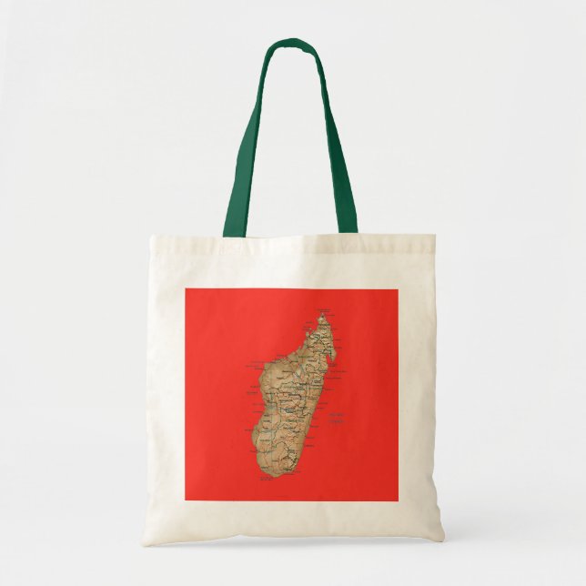 Sac de carte du Madagascar (Devant)