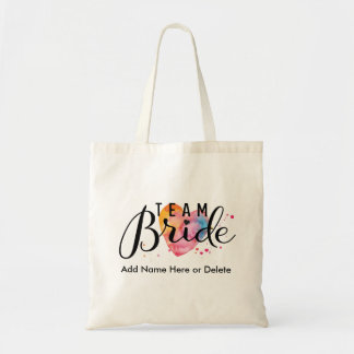 Sac de coeur d'aquarelle de Fourre-tout de budget
