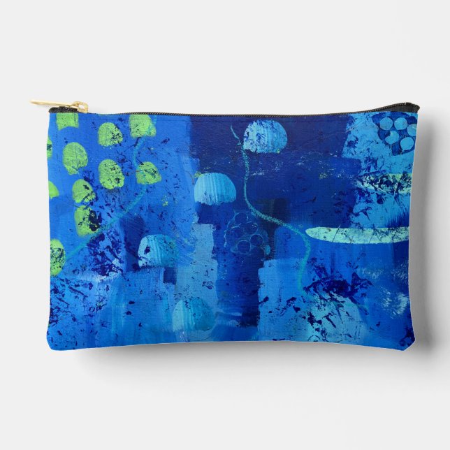 Sac de cosmétique de méduse ou pochette de crayon (Recto)