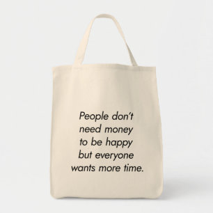 Sac de courses à plus de temps