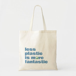 Sac de courses réutilisable avec texte minimal