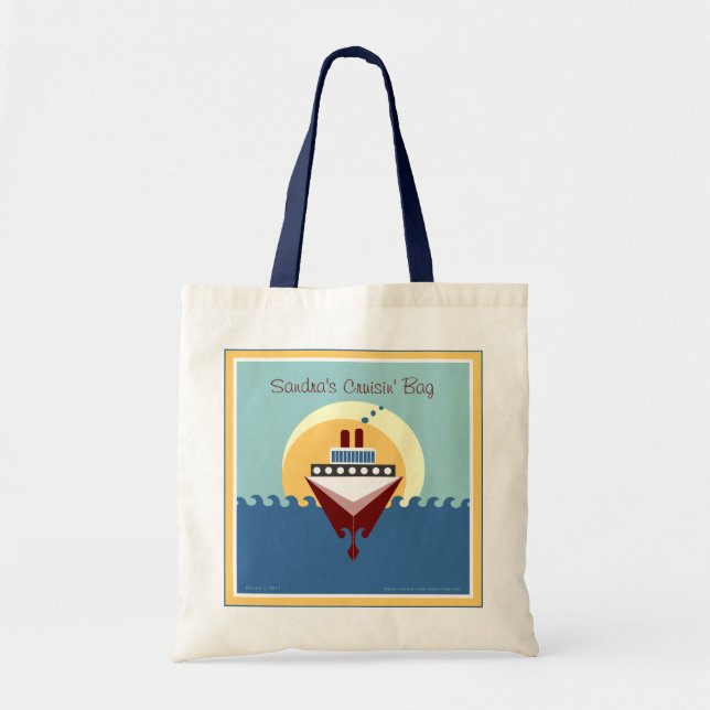Sac de croisière - Personnalisé avec votre nom (Devant)